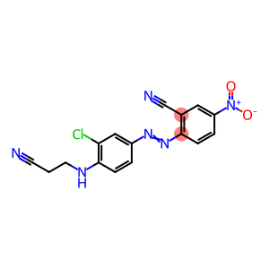 2-[[3-chloro-4-[(2-cyanoethyl)amino]phenyl]azo]-5-nitrobenzonitrile