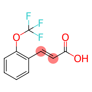 (E)-3-[2-(Trifluoromethoxy)phenyl]acrylic acid, (2E)-3-[2-(Trifluoromethoxy)phenyl]prop-2-enoic acid