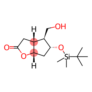 2-[[(1,1-Dimethylethyl)dimethylsilyl]oxy]corey lactone