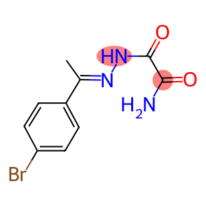 2-{2-[1-(4-bromophenyl)ethylidene]hydrazino}-2-oxoacetamide