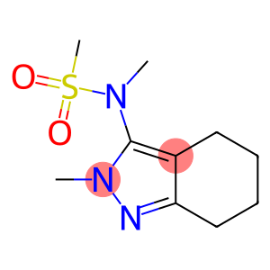 N-methyl-N-(2-methyl-4,5,6,7-tetrahydro-2H-indazol-3-yl)methanesulfonamide
