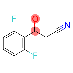 Benzenepropanenitrile, 2,6-difluoro-β-oxo-