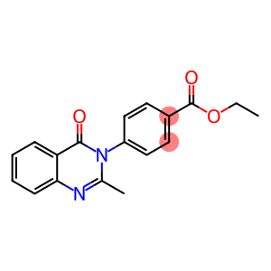 ETHYL 4-(2-METHYL-4-OXOQUINAZOLIN-3(4H)-YL)BENZOATE