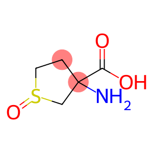 3-Thiophenecarboxylic  acid,  3-aminotetrahydro-,  1-oxide