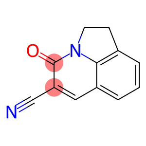 4H-Pyrrolo[3,2,1-ij]quinoline-5-carbonitrile, 1,2-dihydro-4-oxo-
