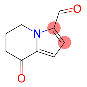 3-Indolizinecarboxaldehyde, 5,6,7,8-tetrahydro-8-oxo-
