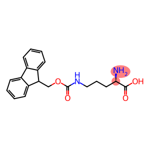 (2R)-5-amino-2-({[(9H-fluoren-9-yl)methoxy]carbonyl}amino)pentanoic acid