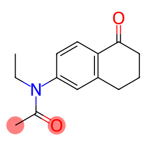 Acetamide, N-ethyl-N-(5,6,7,8-tetrahydro-5-oxo-2-naphthalenyl)-