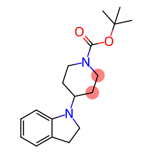 tert-Butyl 4-indolin-1-ylpiperidine-1-carboxylate