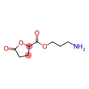 2-Furancarboxylicacid,tetrahydro-5-oxo-,3-aminopropylester(9CI)