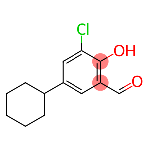 3-CHLORO-5-CYCLOHEXYL-2-HYDROXYBENZALDEHYDE