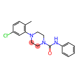 (4-(5-CHLORO-2-METHYLPHENYL)PIPERAZINYL)-N-BENZAMIDE