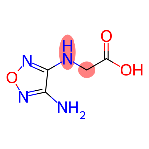 Glycine, N-(4-amino-1,2,5-oxadiazol-3-yl)- (9CI)