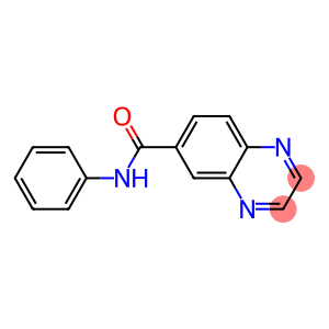 6-Quinoxalinecarboxamide,N-phenyl-(9CI)