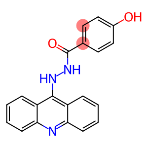 N'-(9(10H)-acridinylidene)-4-hydroxybenzohydrazide