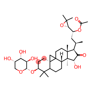 (3beta,15alpha,23R,24S)-23-(Acetyloxy)-3-(alpha-L-arabinopyranosyloxy)-24,25-epoxy-15-hydroxy-9,19-cyclolanostan-16-one