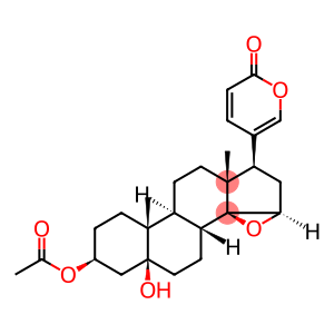 3β-(Acetyloxy)-14,15β-epoxy-5-hydroxy-5β-bufa-20,22-dienolide