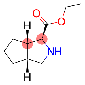 (1S,3aR,6aS)-Octahydro-cyclopenta[clpyrrole-l-carboxylic acid ethyl ester