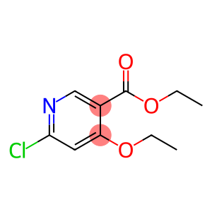 4-乙氧基-6-氯吡啶-3-甲酸乙酯