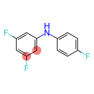 3,5-difluoro-N-(4-fluorophenyl)aniline
