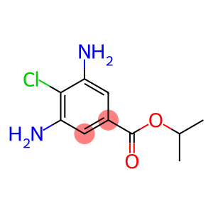 propan-2-yl 3,5-diamino-4-chlorobenzoate