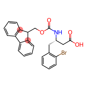 Fmoc-(S)-3-氨基-4-(2-溴-苯基)-丁酸