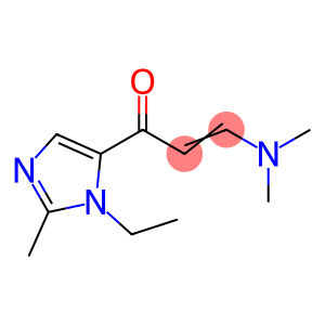 2-Propen-1-one,3-(dimethylamino)-1-(1-ethyl-2-methyl-1H-imidazol-5-yl)-(9CI)