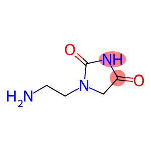 2,4-Imidazolidinedione,1-(2-aminoethyl)-(9CI)