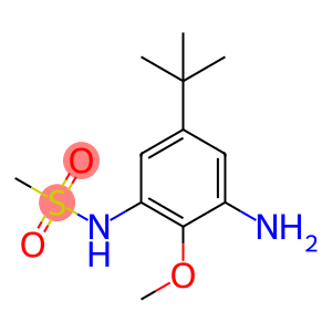 Methanesulfonamide, N-[3-amino-5-(1,1-dimethylethyl)-2-methoxyphenyl]-