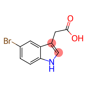 1H-Indole-3-acetic acid, 5-bromo-
