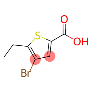 4-溴-5-乙基噻吩-2-羧酸