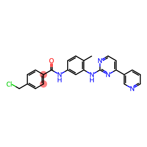 IMatinib interMediate (N-[4-Methyl-3-(4-pyridin-3-yl-pyriMidin-2-ylaMino)-phenyl]-4-ChloroMethyl BenzaMide)