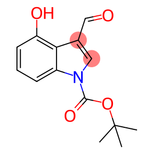 tert-Butyl 3-formyl-4-hydroxy-1H-indole-1-carboxylate