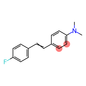 Benzenamine, 4-[2-(4-fluorophenyl)ethenyl]-N,N-dimethyl-