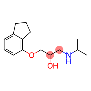 1-[(2,3-Dihydro-1H-inden-4-yl)oxy]-3-[(1-methylethyl)amino]-2-propanol