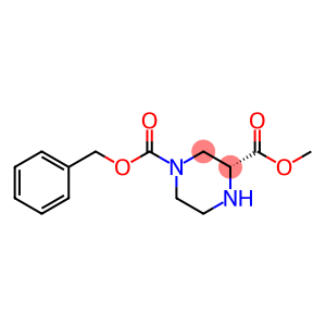 (3R)-1,3-哌嗪二甲酸 3-甲酯 1-苄酯