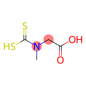 [Methyl(mercaptothioxomethyl)amino]acetic acid