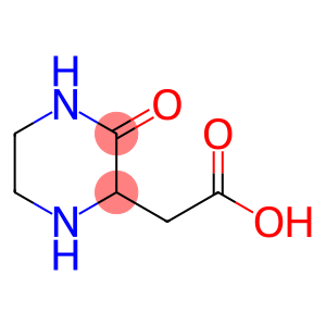 2-Piperazineacetic acid, 3-oxo-