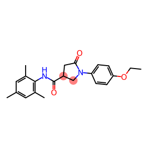 1-(4-ethoxyphenyl)-5-oxo-N-(2,4,6-trimethylphenyl)pyrrolidine-3-carboxamide