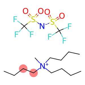 bis(trifluoromethylsulfonyl)azanide, tributyl(methyl)ammonium
