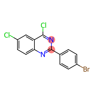 Quinazoline, 2-(4-bromophenyl)-4,6-dichloro-