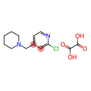 2-Chloro-4-(1-piperidinylmethyl) pyridine oxalic acid