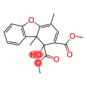 1,9b-Dihydro-1-hydroxy-4,9b-dimethyl-1,2-dibenzofurandicarboxylic acid dimethyl ester