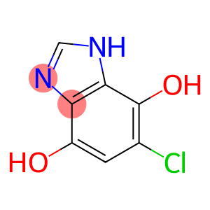 1H-Benzimidazole-4,7-diol,5-chloro-(9CI)