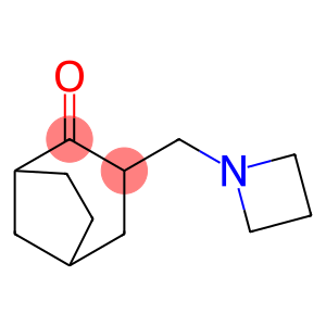 Bicyclo[3.2.1]octan-2-one, 3-(1-azetidinylmethyl)- (9CI)