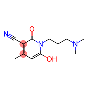 1-[3-(二甲氨基)丙基]-6-羟基-4-甲基-2-氧代-1,2-二氢吡啶-3-甲腈