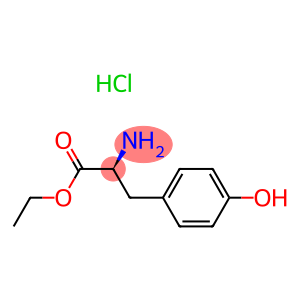 (2S)-1-ethoxy-3-(4-hydroxyphenyl)-1-oxopropan-2-aminium