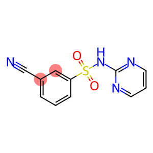 3-cyano-N-pyrimidin-2-ylbenzenesulfonamide