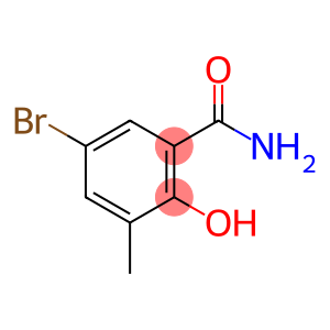 5-bromo-2-hydroxy-3-methyl-benzoic acid amide
