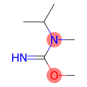 Carbamimidic acid, N-methyl-N-(1-methylethyl)-, methyl ester (9CI)
